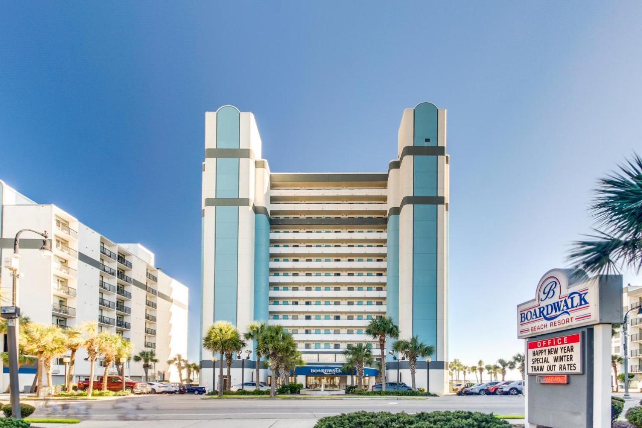 Hosteeva Oceanfront Boardwalk Beach Resort With Balcony Myrtle Beach Eksteriør bilde