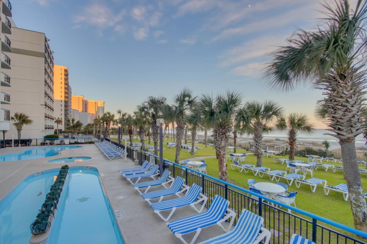 Hosteeva Oceanfront Boardwalk Beach Resort With Balcony Myrtle Beach Eksteriør bilde